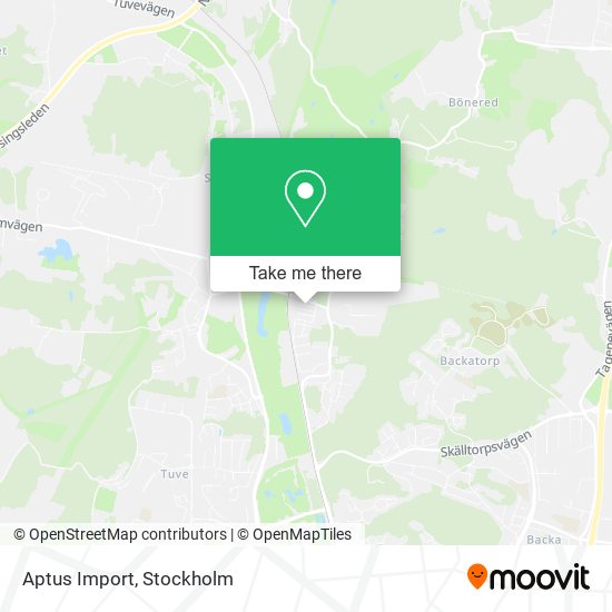Aptus Import map