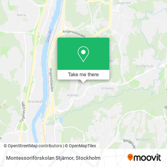 Montessoriförskolan Stjärnor map