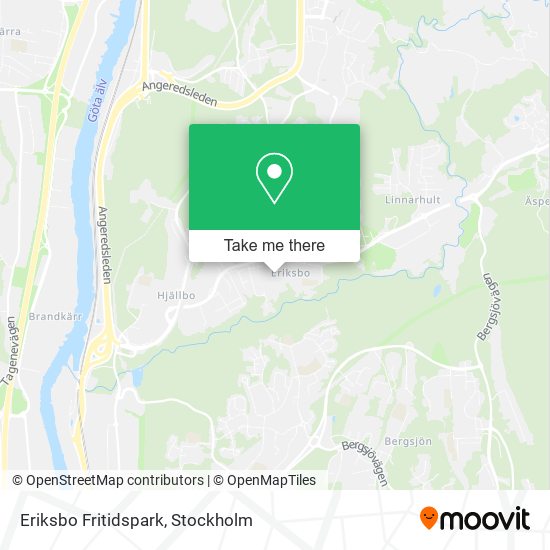 Eriksbo Fritidspark map