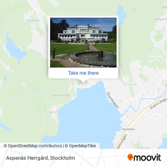 Aspenäs Herrgård map