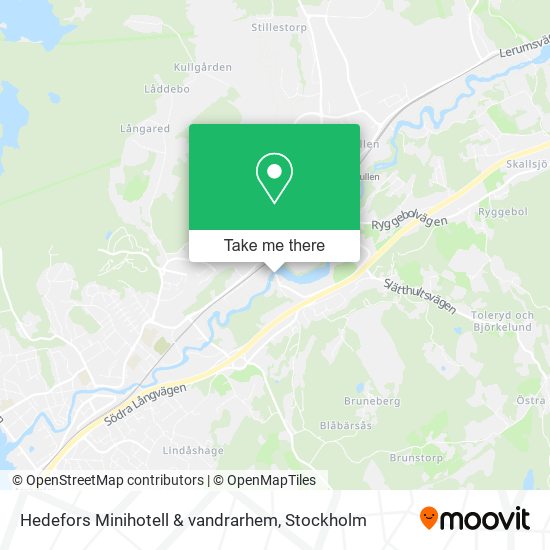 Hedefors Minihotell & vandrarhem map