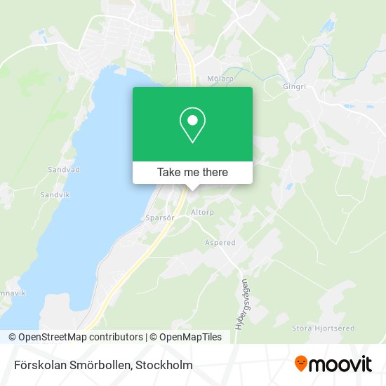 Förskolan Smörbollen map