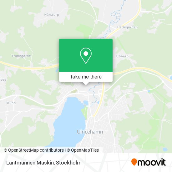 Lantmännen Maskin map