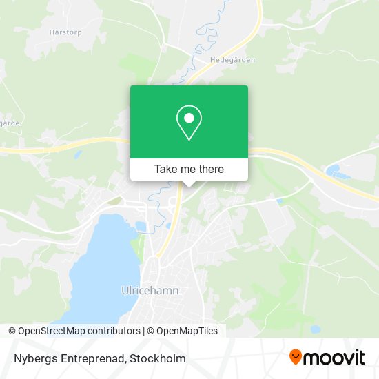 Nybergs Entreprenad map