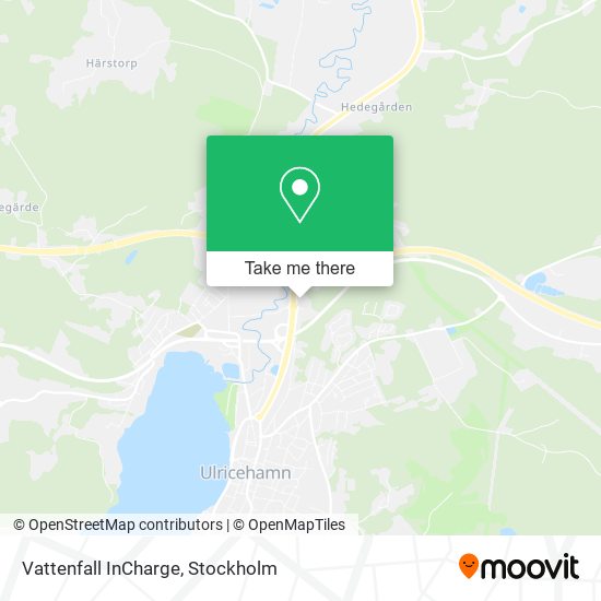 Vattenfall InCharge map