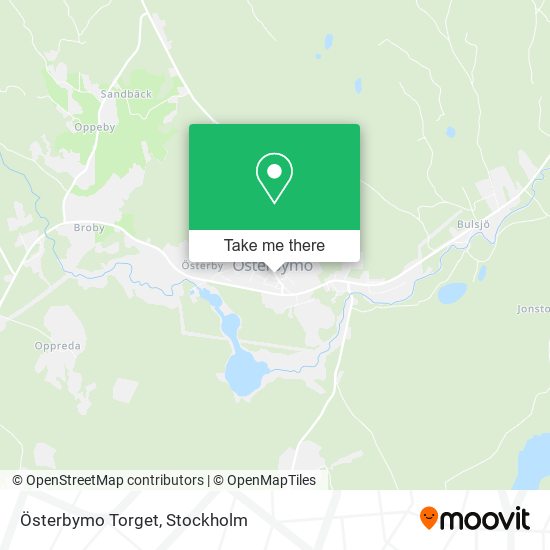 Österbymo Torget map