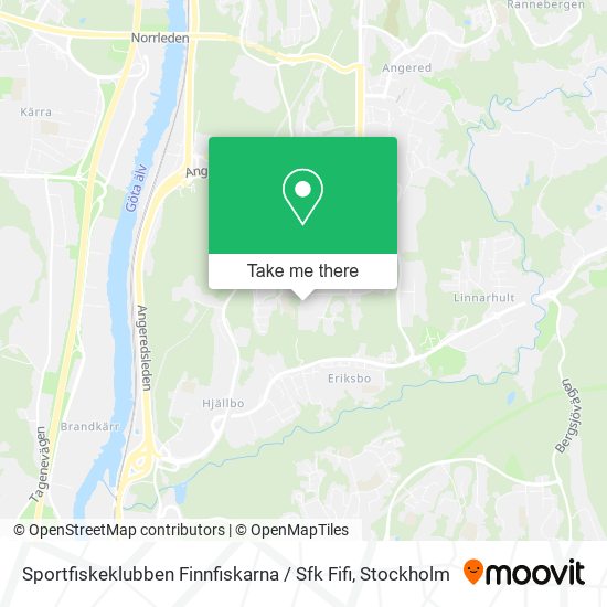 Sportfiskeklubben Finnfiskarna / Sfk Fifi map
