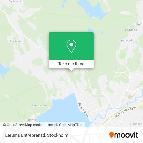 Lerums Entreprenad map