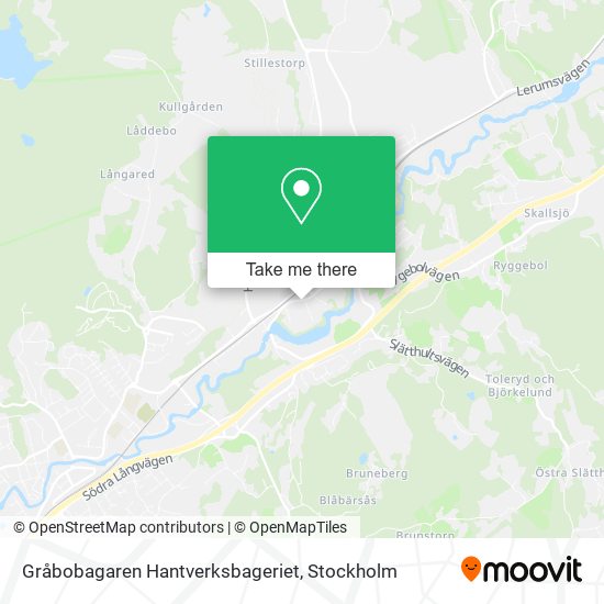 Gråbobagaren Hantverksbageriet map