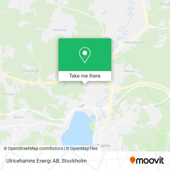 Ulricehamns Energi AB map