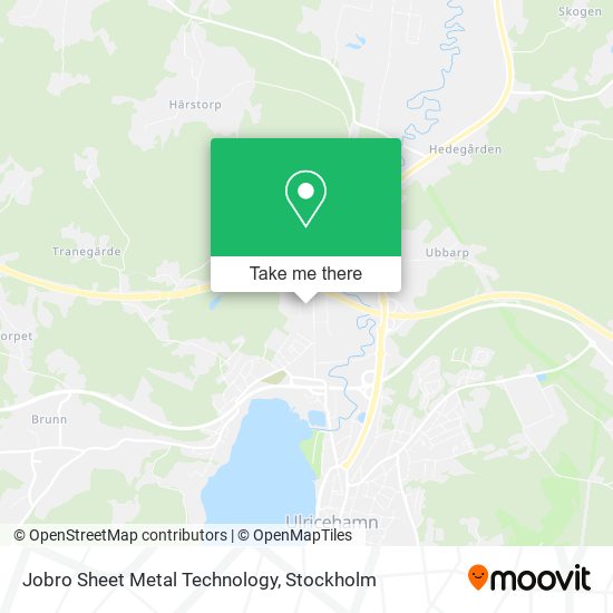 Jobro Sheet Metal Technology map