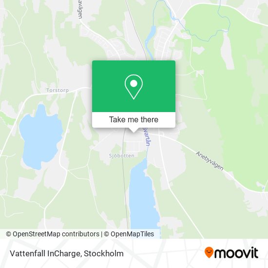 Vattenfall InCharge map