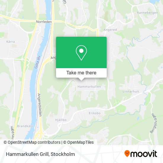 Hammarkullen Grill map