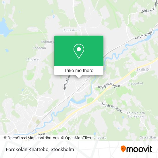 Förskolan Knattebo map