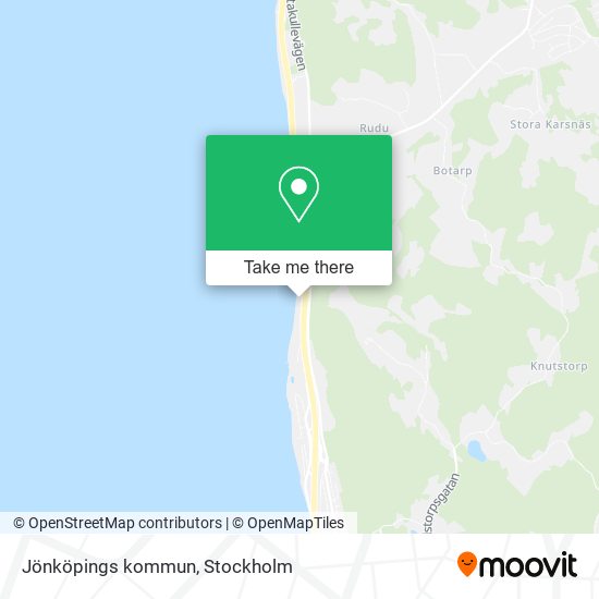 Jönköpings kommun map