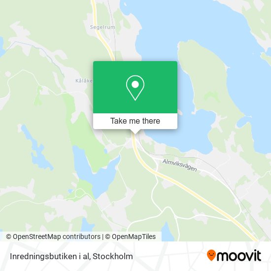Inredningsbutiken i al map