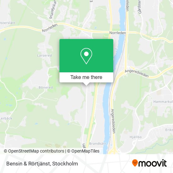 Bensin & Rörtjänst map
