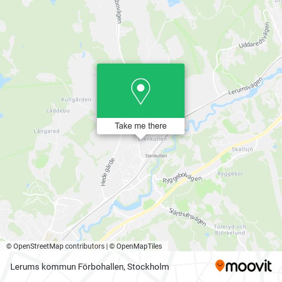 Lerums kommun Förbohallen map