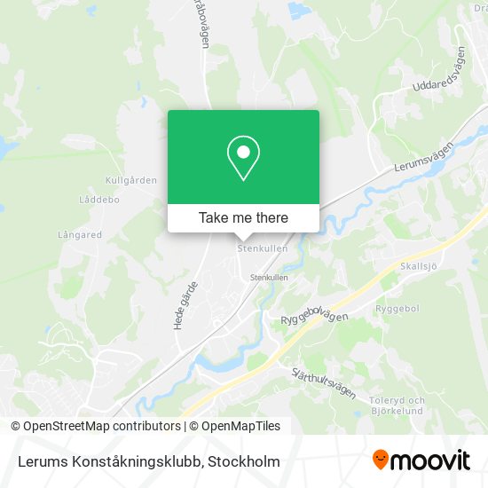 Lerums Konståkningsklubb map