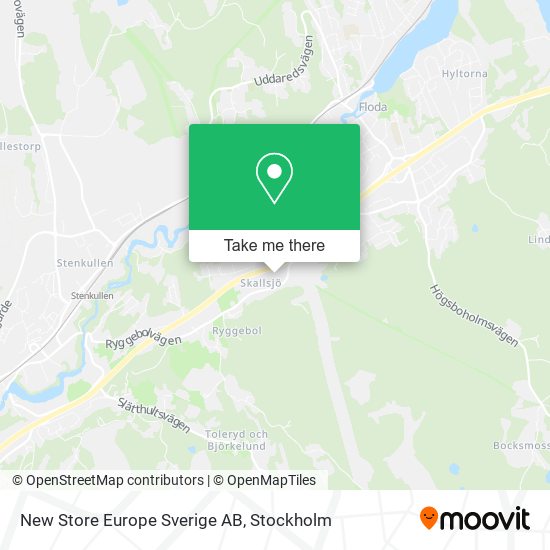 New Store Europe Sverige AB map