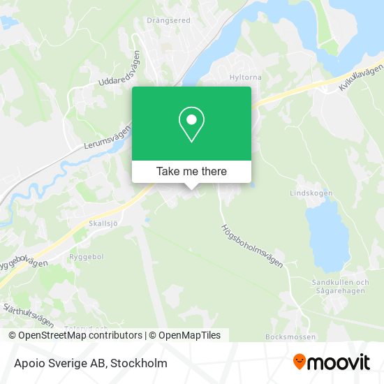 Apoio Sverige AB map