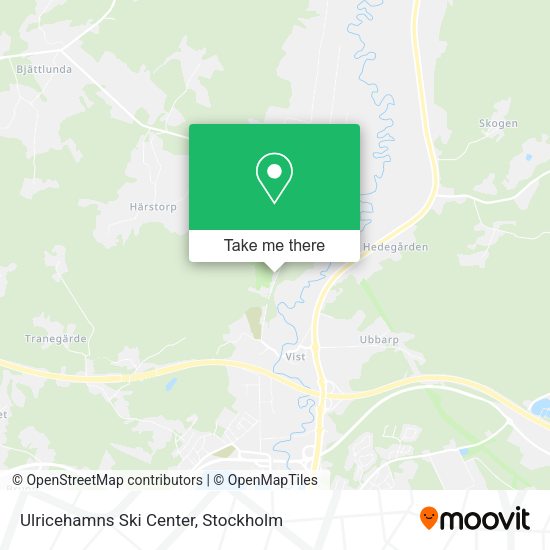 Ulricehamns Ski Center map