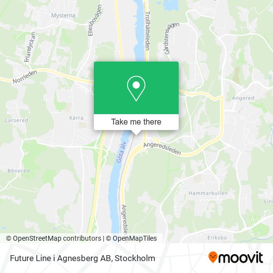 Future Line i Agnesberg AB map