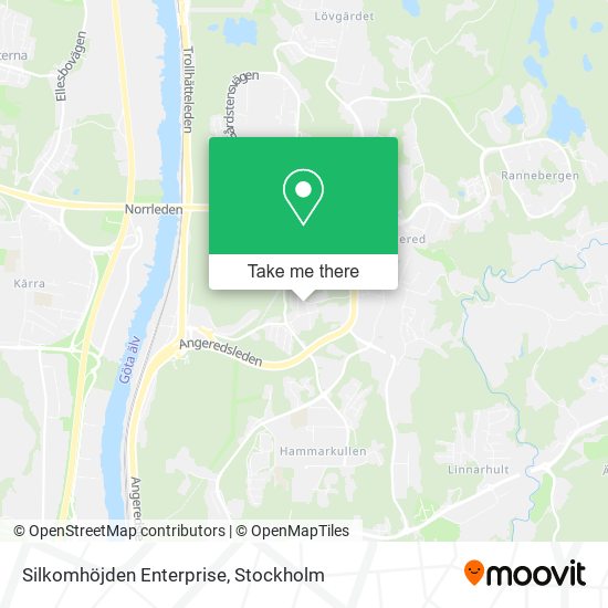 Silkomhöjden Enterprise map