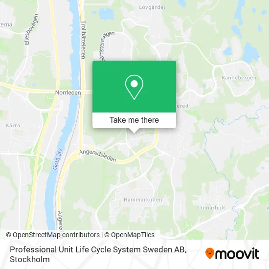 Professional Unit Life Cycle System Sweden AB map