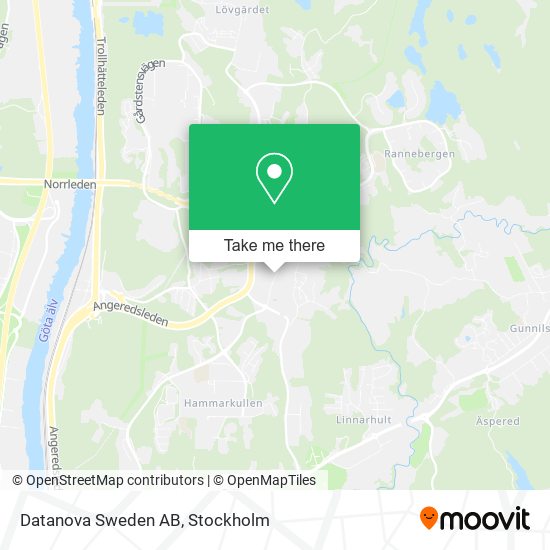 Datanova Sweden AB map