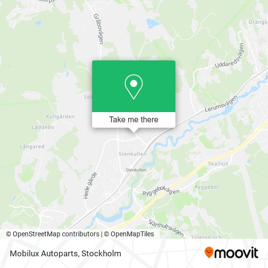 Mobilux Autoparts map