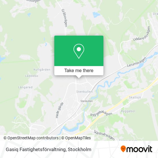 Gasiq Fastighetsförvaltning map