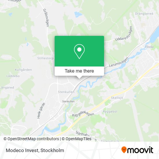 Modeco Invest map