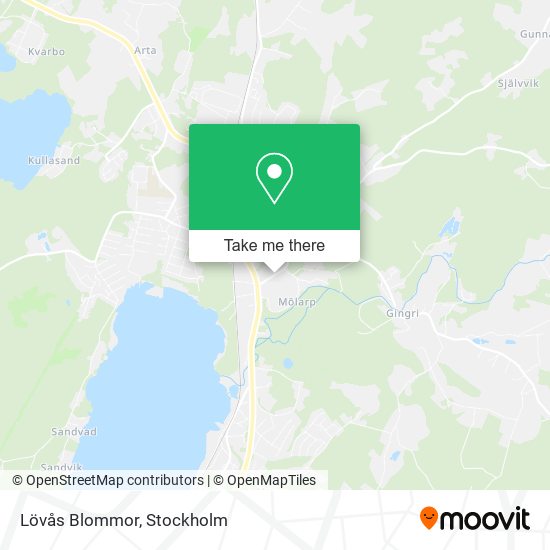 Lövås Blommor map