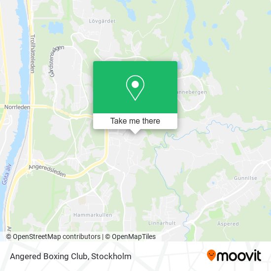 Angered Boxing Club map