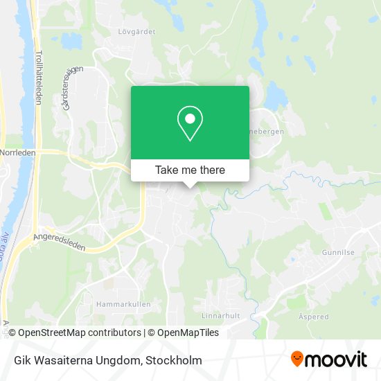 Gik Wasaiterna Ungdom map