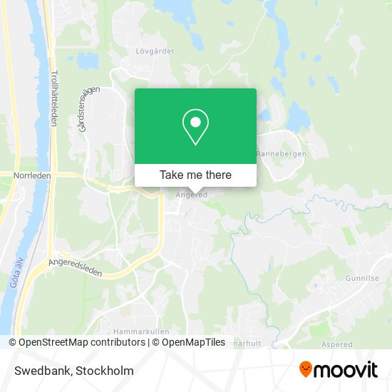 Swedbank map