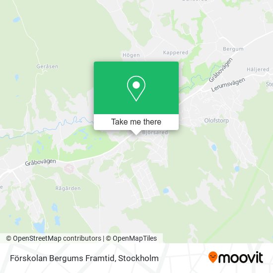 Förskolan Bergums Framtid map