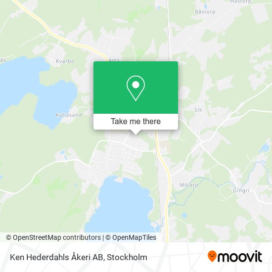 Ken Hederdahls Åkeri AB map