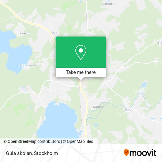 Gula skolan map