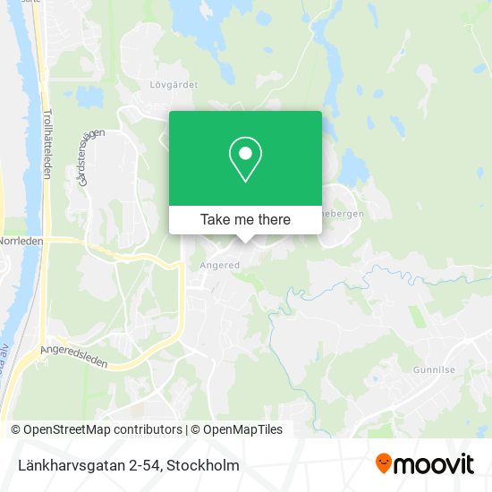 Länkharvsgatan 2-54 map