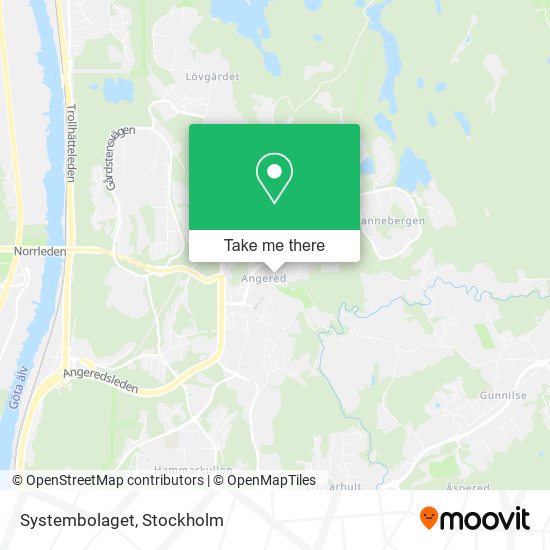 Systembolaget map