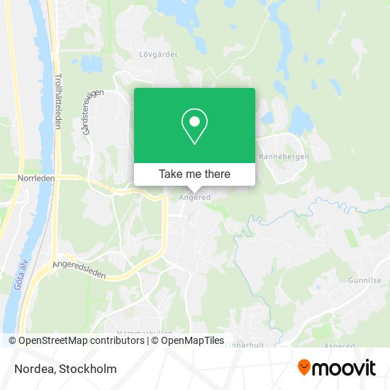 Nordea map