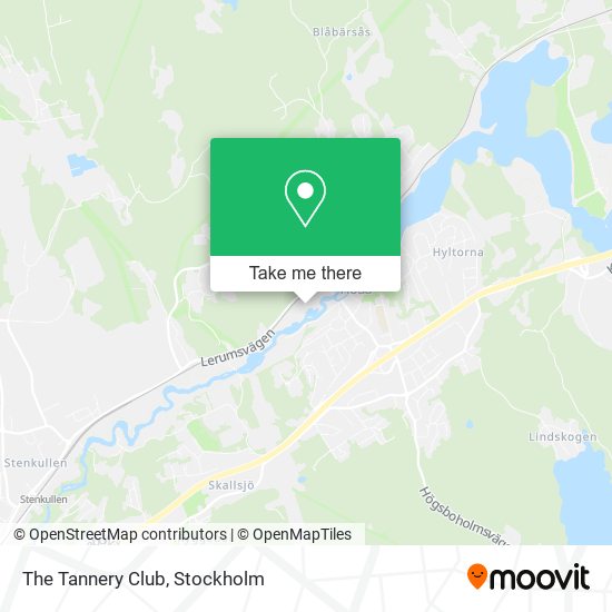 The Tannery Club map