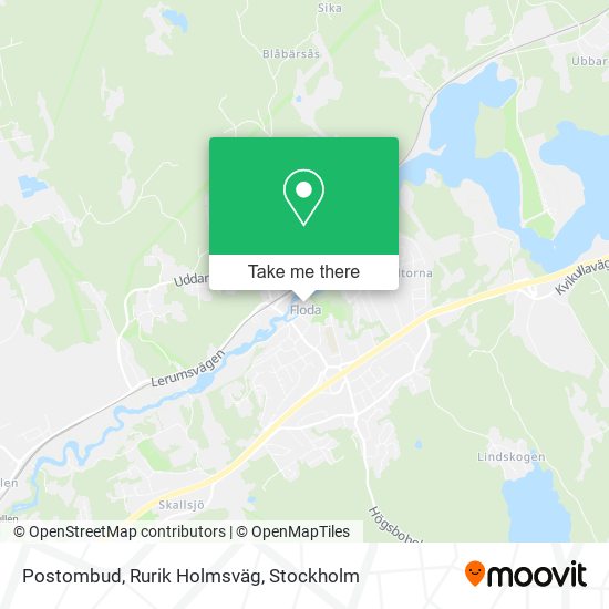 Postombud, Rurik Holmsväg map