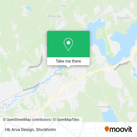 Hb Arva Design map