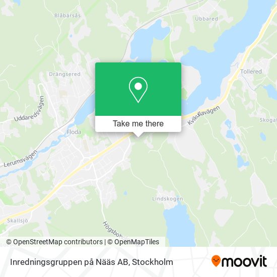 Inredningsgruppen på Nääs AB map