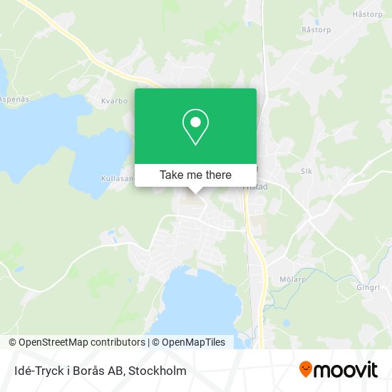 Idé-Tryck i Borås AB map