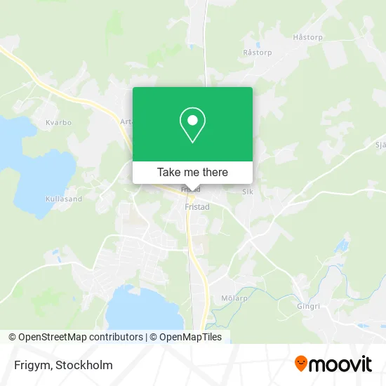 Frigym map
