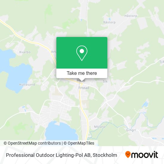 Professional Outdoor Lighting-Pol AB map